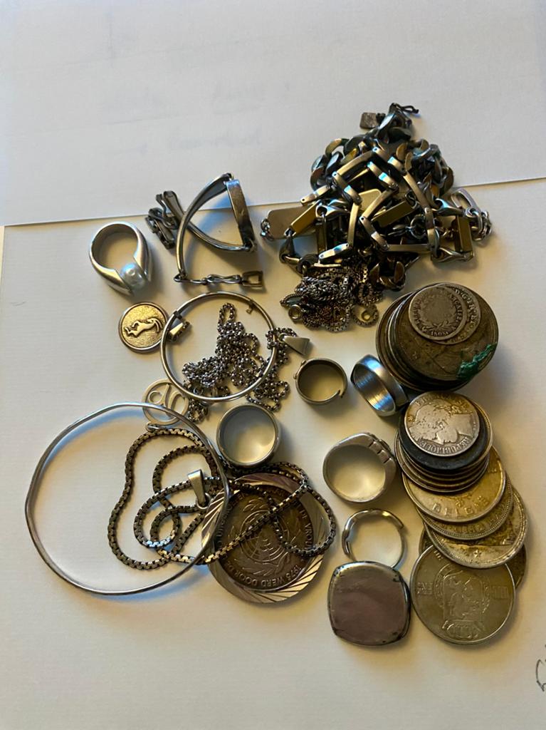 Lot zilver, Antiek en Kunst, Antiek | Zilver en Goud, Ophalen of Verzenden, Zilver