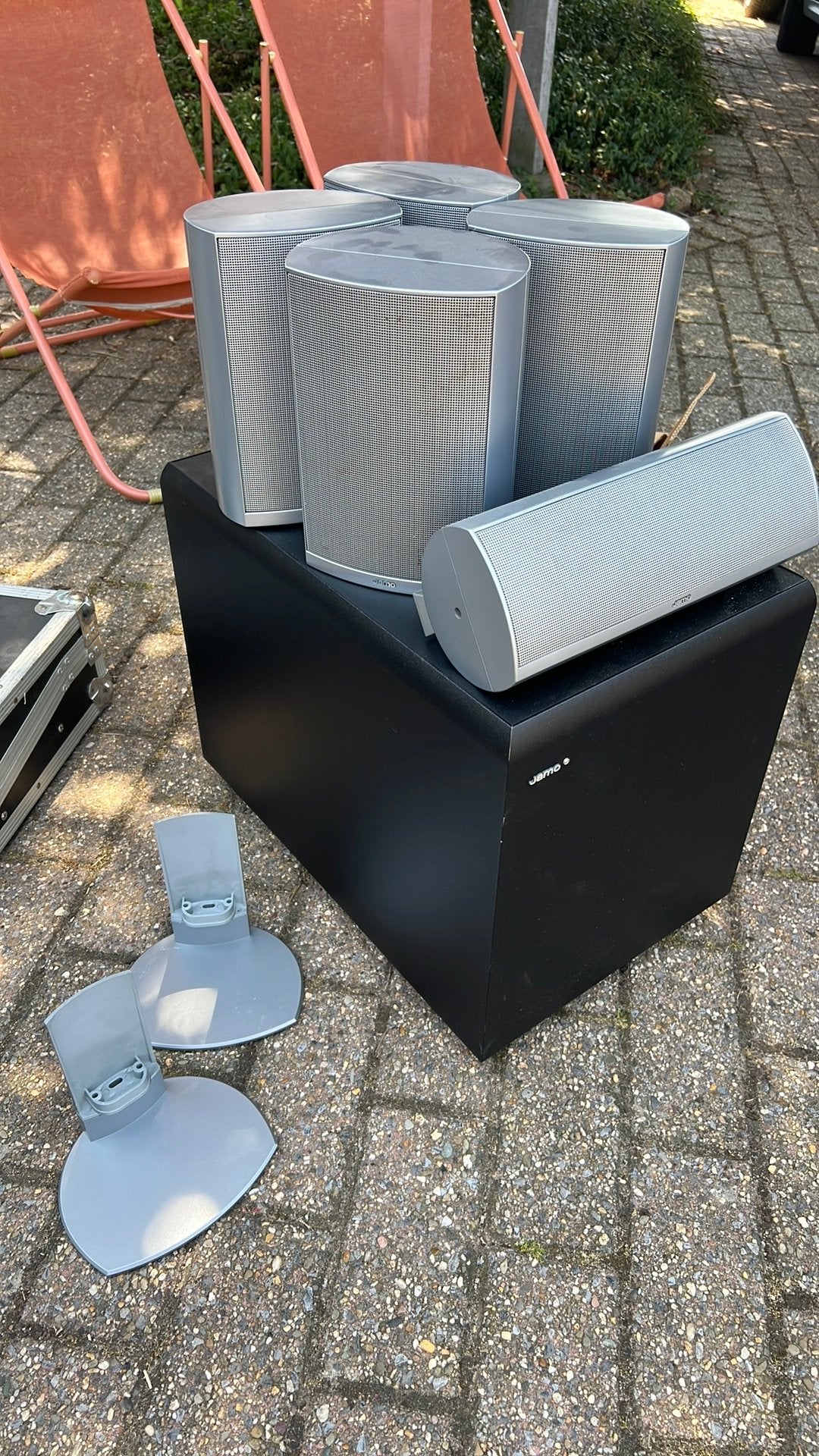Jamo 5.1 set: A330 + A 3SUB.3, Enlèvement, Subwoofer, Jamo
