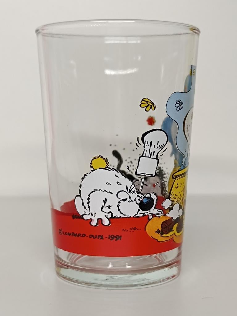 Dommel Lombard Dupa 1991 vintage zeldzame glas, Verzamelen, Ophalen of Verzenden
