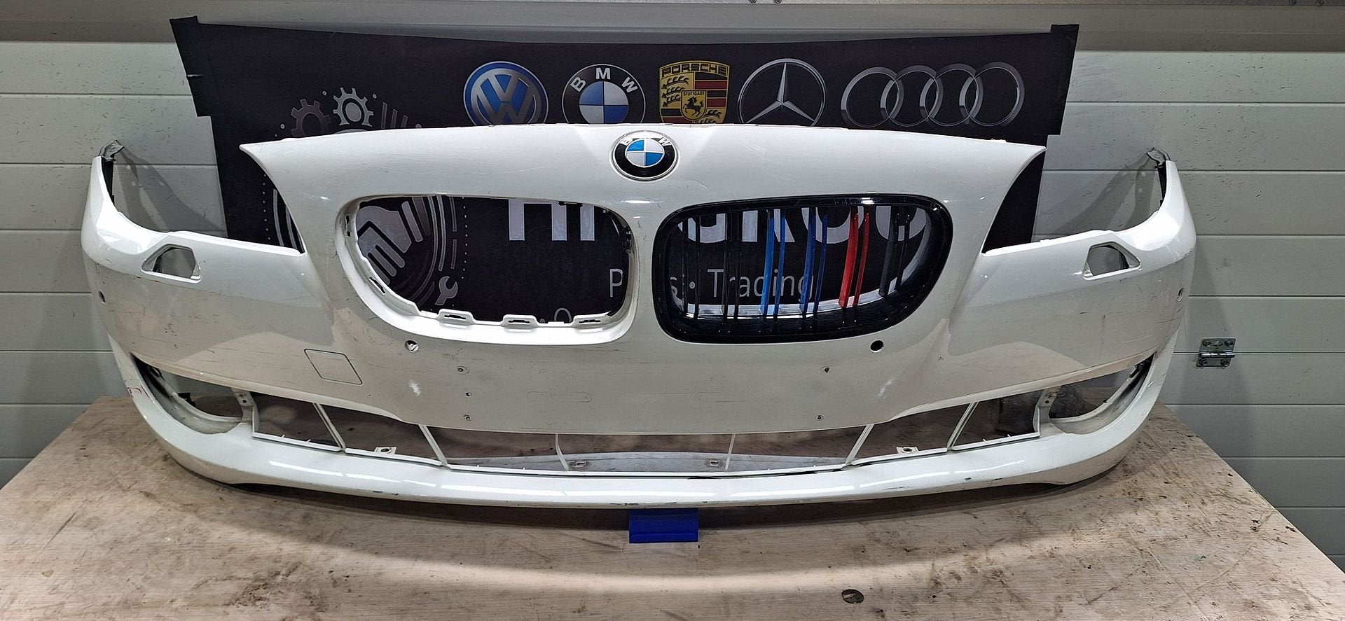 BMW 5-Serie (F10 / F11) voorbumper, Gebruikt, -, Voor, -