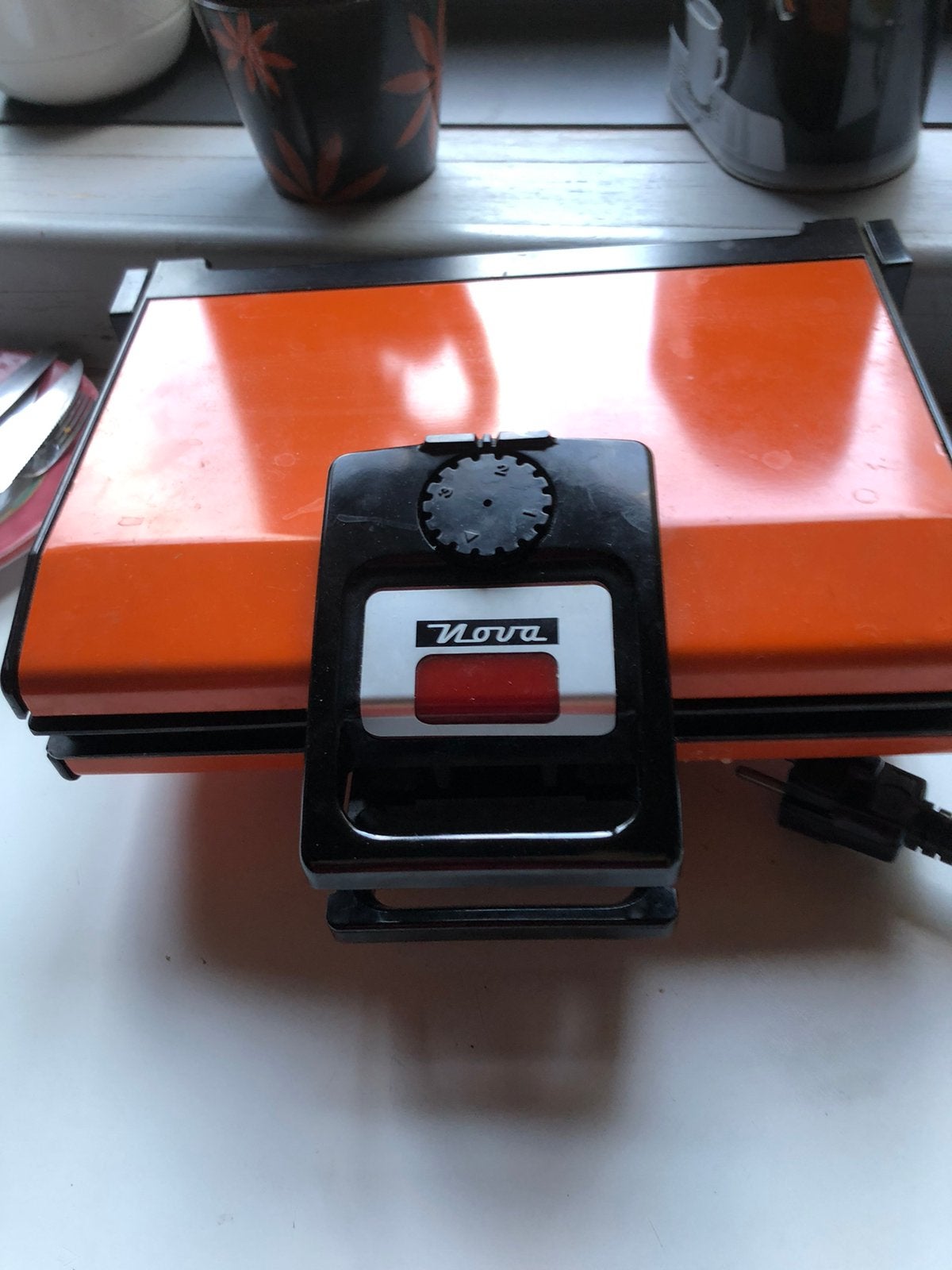 Croque monsieur machine, Ophalen, Gebruikt