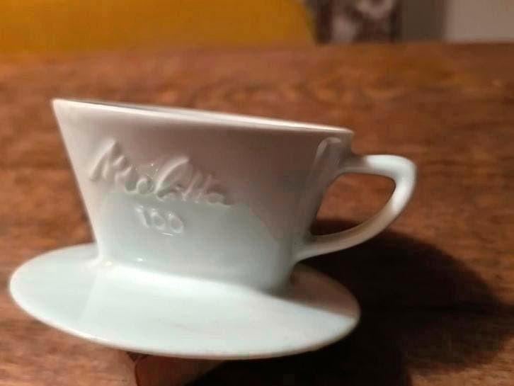 Melitta porseleinen koffiefilter 100, Verzamelen, Ophalen of Verzenden