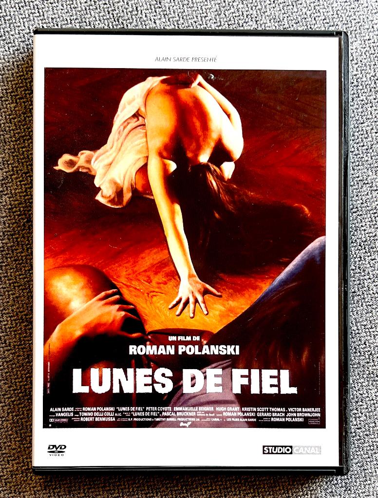 LUNES DE FIEL (Rare dvd) Gerestaureerd // Staat Als Nieuw, Cd's en Dvd's, Alle leeftijden, Ophalen of Verzenden, Zo goed als nieuw
