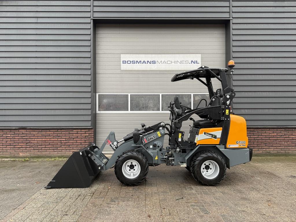 Giant G1500 X-TRA minishovel / kniklader BJ 2024, Tobroco, Info@tobroco.nl, Sprendlingenstraat 57
5061 KM  Oisterwijk, NL, Wiellader of Shovel