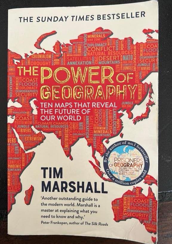 The power of Geography Tim Marshall (ENG), Ophalen of Verzenden, Gelezen, Overige onderwerpen
