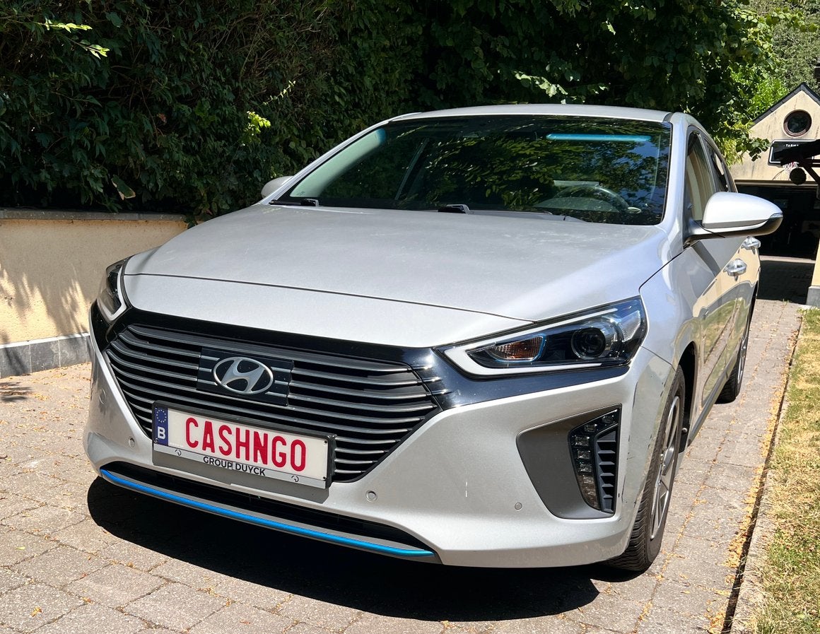 HYUNDAI IONIQ 1.6 HYBRIDE ESSENCE 65.000KM / GRIS -, Autos, 90 kW, Argent ou Gris, 1 kg, 5 portes