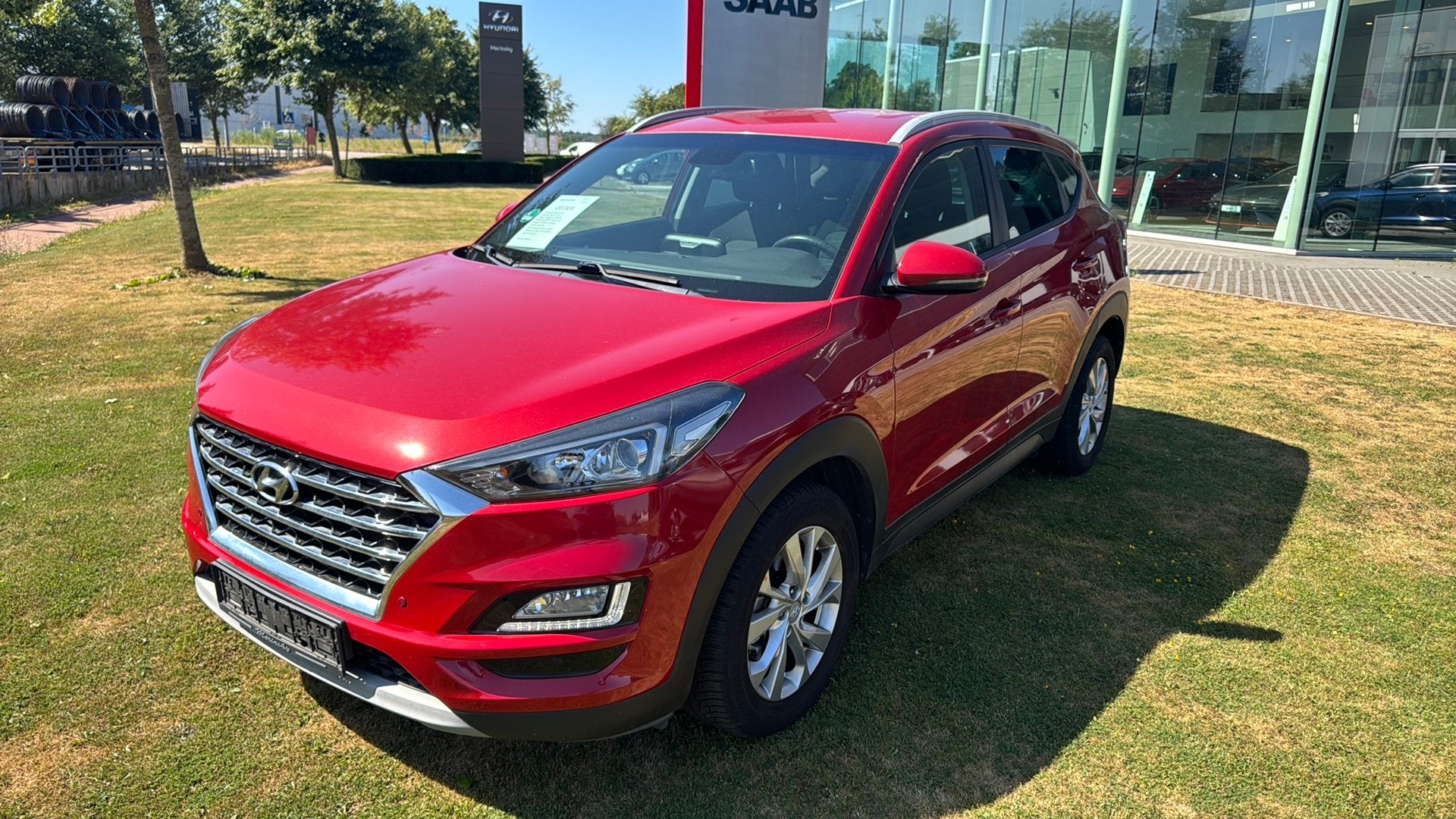 Hyundai Tucson Feel Benzine Automaat, Auto's, Stof, 4 cilinders, Parkeersensor, 1600 cc