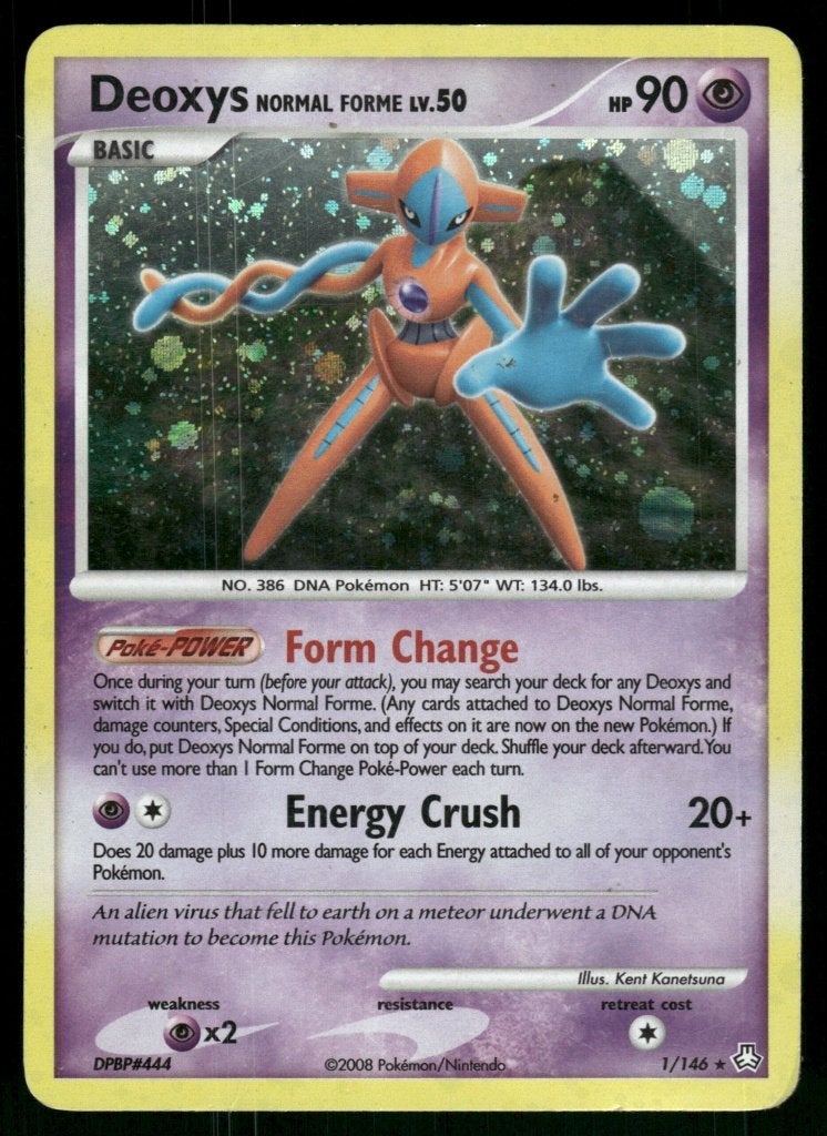 Deoxys Normal Forme 1/146 - Legends Awakened, Hobby & Loisirs créatifs, Jeux de cartes à collectionner | Pokémon, Utilisé, Envoi