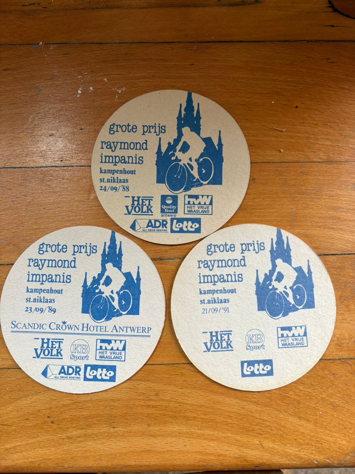 Grand Prix de Hoegaarden Raymond Imparis 88-89-91, Enlèvement ou Envoi