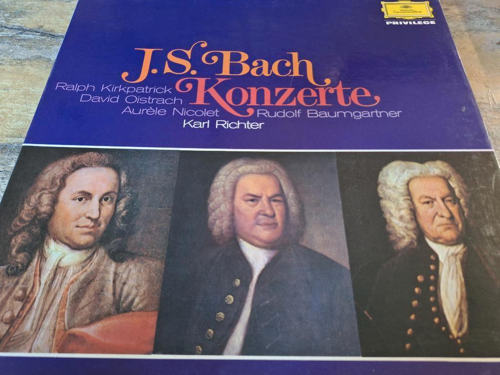 Bach / Richter - J.S. Bach - Konzerte Box 2 x Lp's Vinyl, 12 pouces, Baroque, Enlèvement ou Envoi, Utilisé