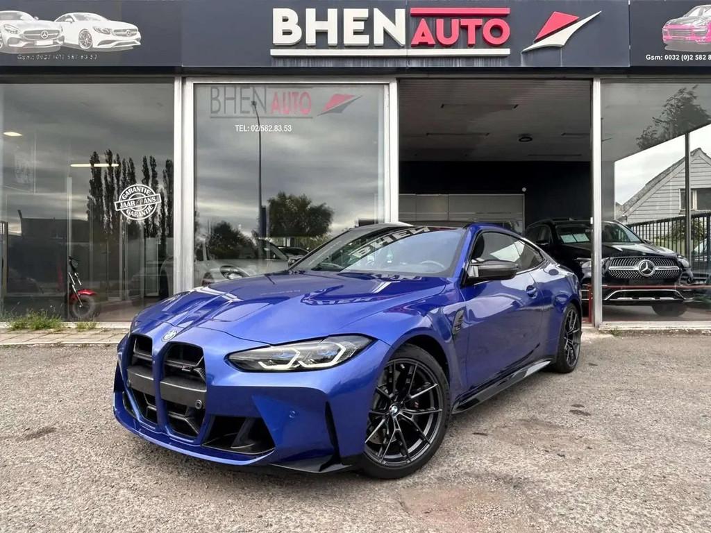BMW M4 M4 Coupé 3.0 AS Competition /CARBON CORE/FULL, Auto's, BMW, Automaat, 4 zetels, 2993 cc, Blauw