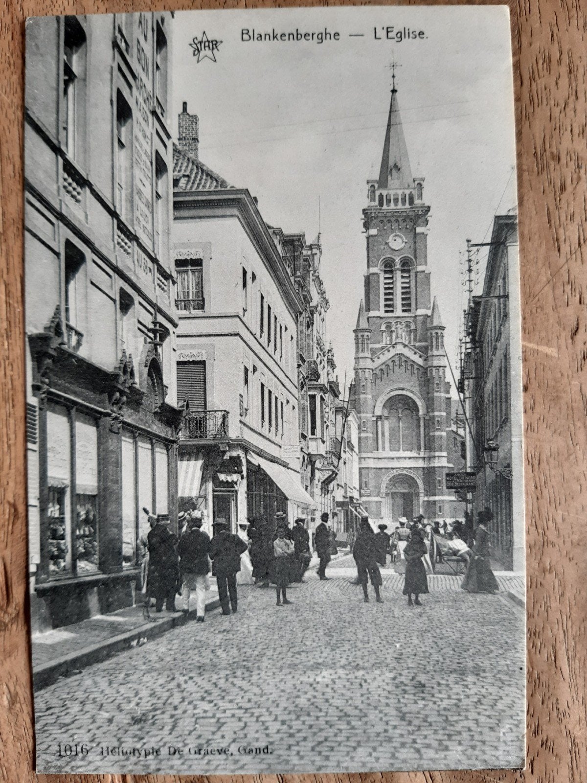 Rue de l'église de BLANKENBERGHE RUE EGLISE, Enlèvement ou Envoi