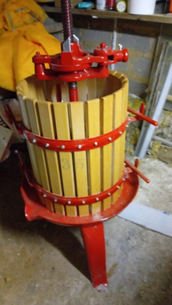 Pressoir à levier pour raisins, Enlèvement, Neuf