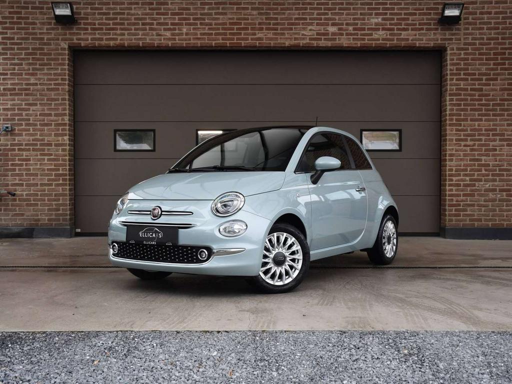 Fiat 500 1.0i MHEV LOUNGE / PANO DAK / CARPLAY / GPS / DAB, Auto's, 0 kg, 4 zetels, Zwart, Electronic Stability Program (ESP)
