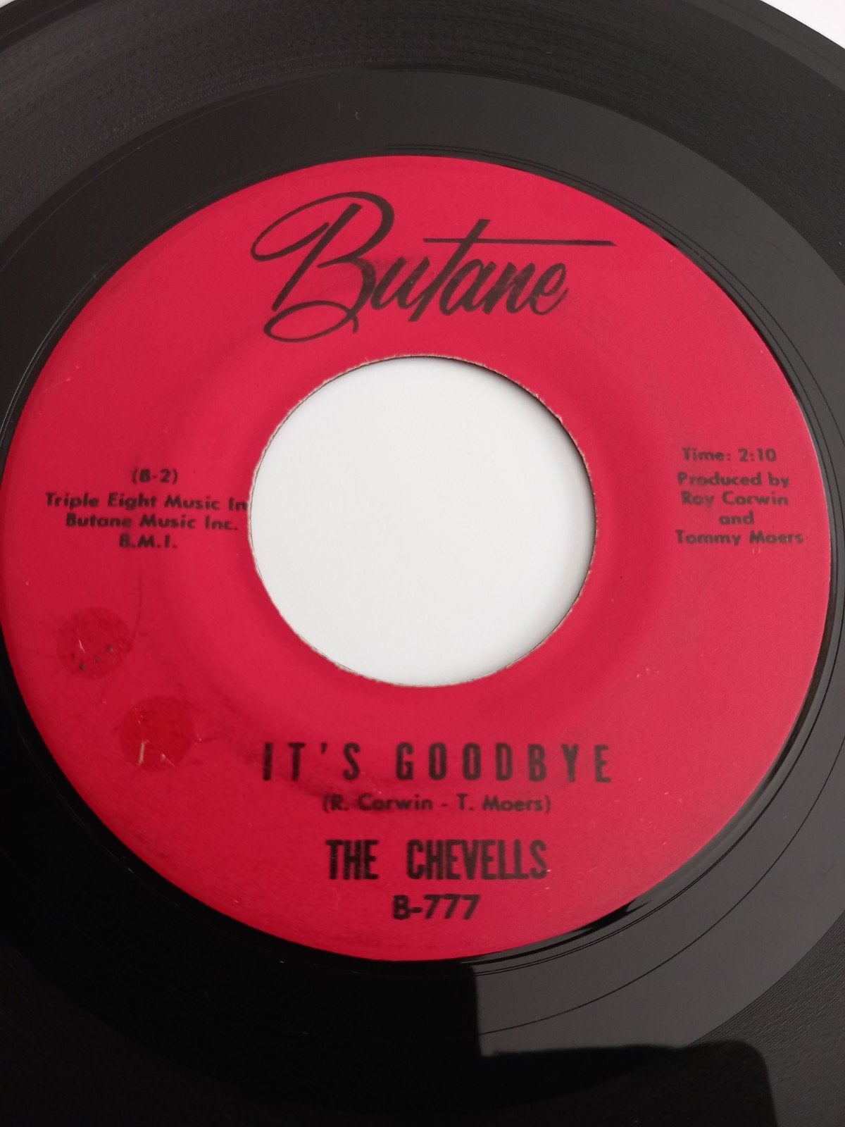 THE CHEVELLS. IT'S GOODBYE. 60'S POPCORN USA 45T, Enlèvement ou Envoi, 7 inch, Autres genres