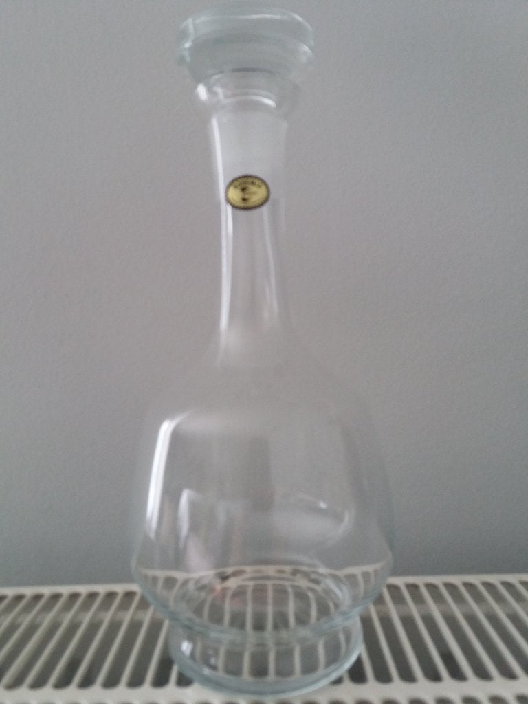 Nieuwe karaf Bohemia, Antiek en Kunst, Ophalen of Verzenden