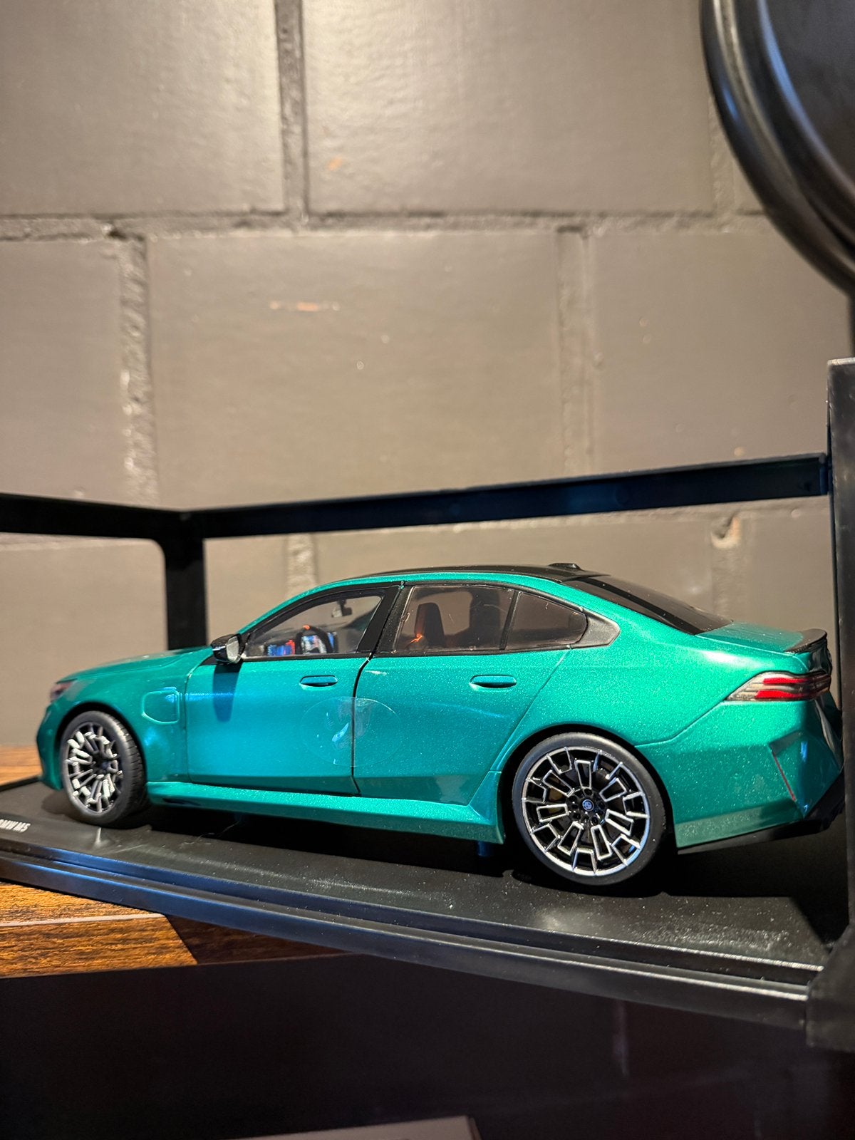Bmw M5 isle of man green, Ophalen of Verzenden, Solido
