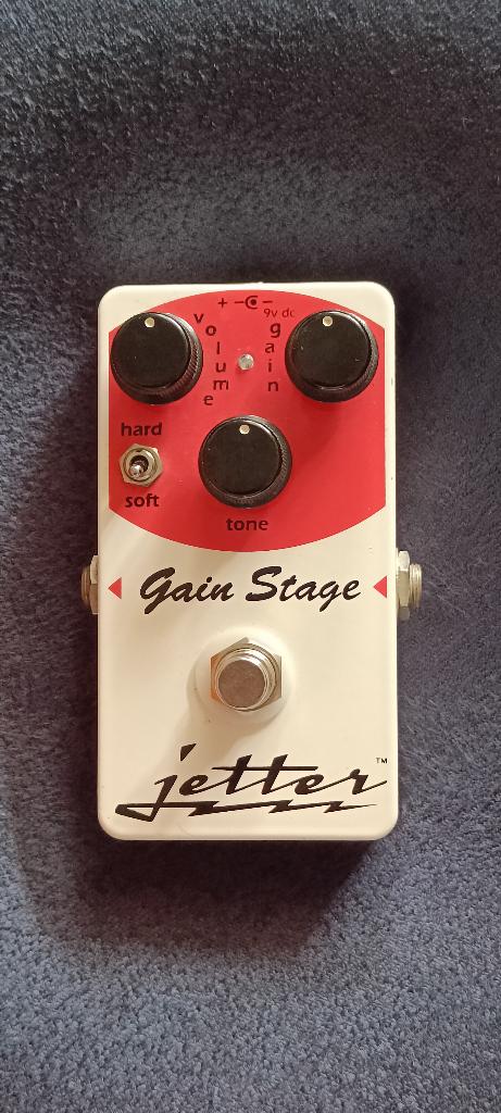 Jetter gain stage Red RARE Handwired, Ophalen of Verzenden, Zo goed als nieuw, Distortion, Overdrive of Fuzz