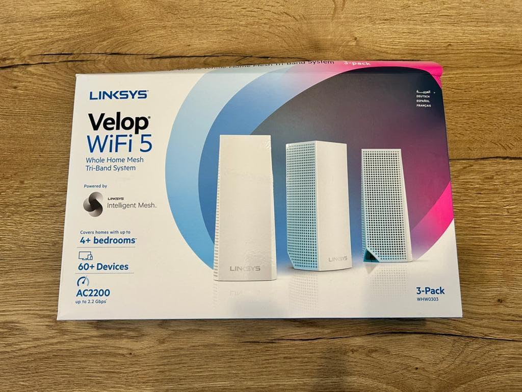 Linksys Velop, Computers en Software, WiFi-versterkers, Zo goed als nieuw, Ophalen of Verzenden
