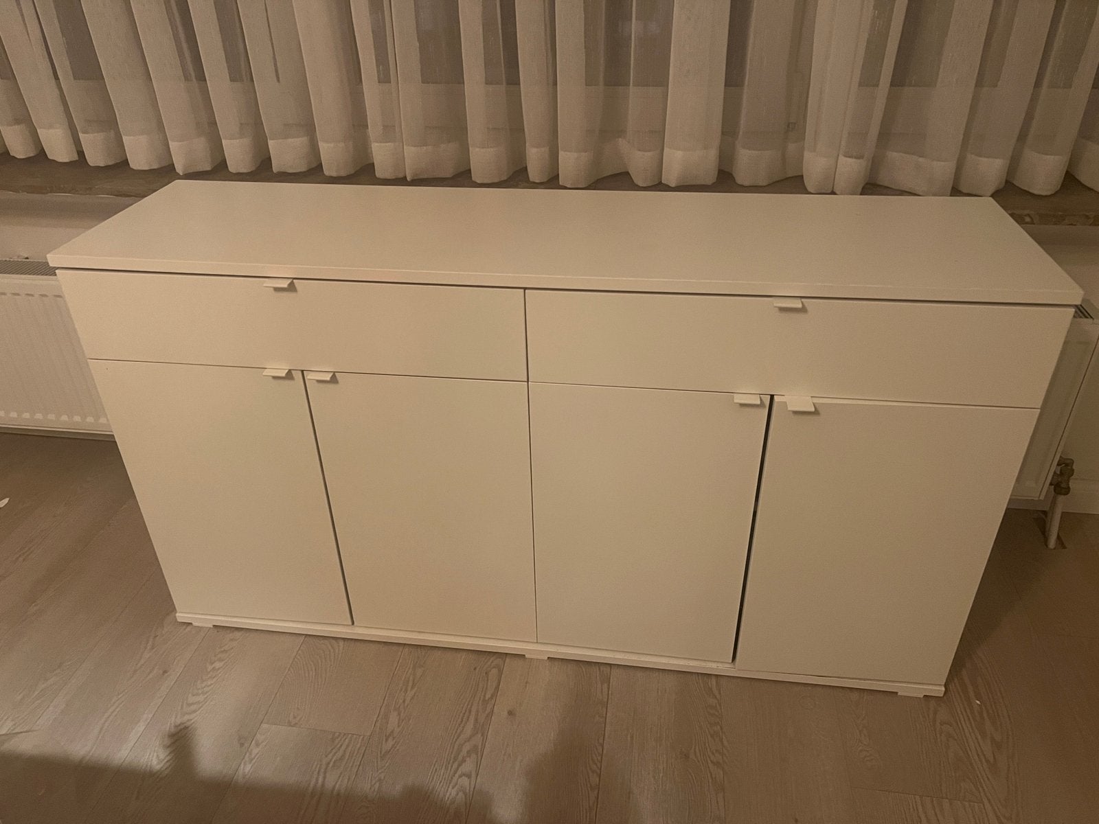 IKEA VIHALS dressoir wit – 4 deuren + 2 lades, Ophalen, Gebruikt