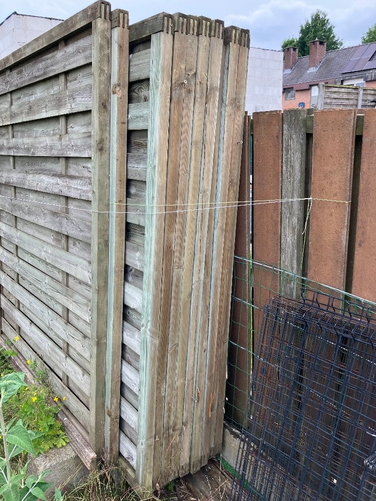 collstrop tuinafsluiting, Tuin en Terras, Ophalen, Gebruikt, Minder dan 180 cm, Overige typen
