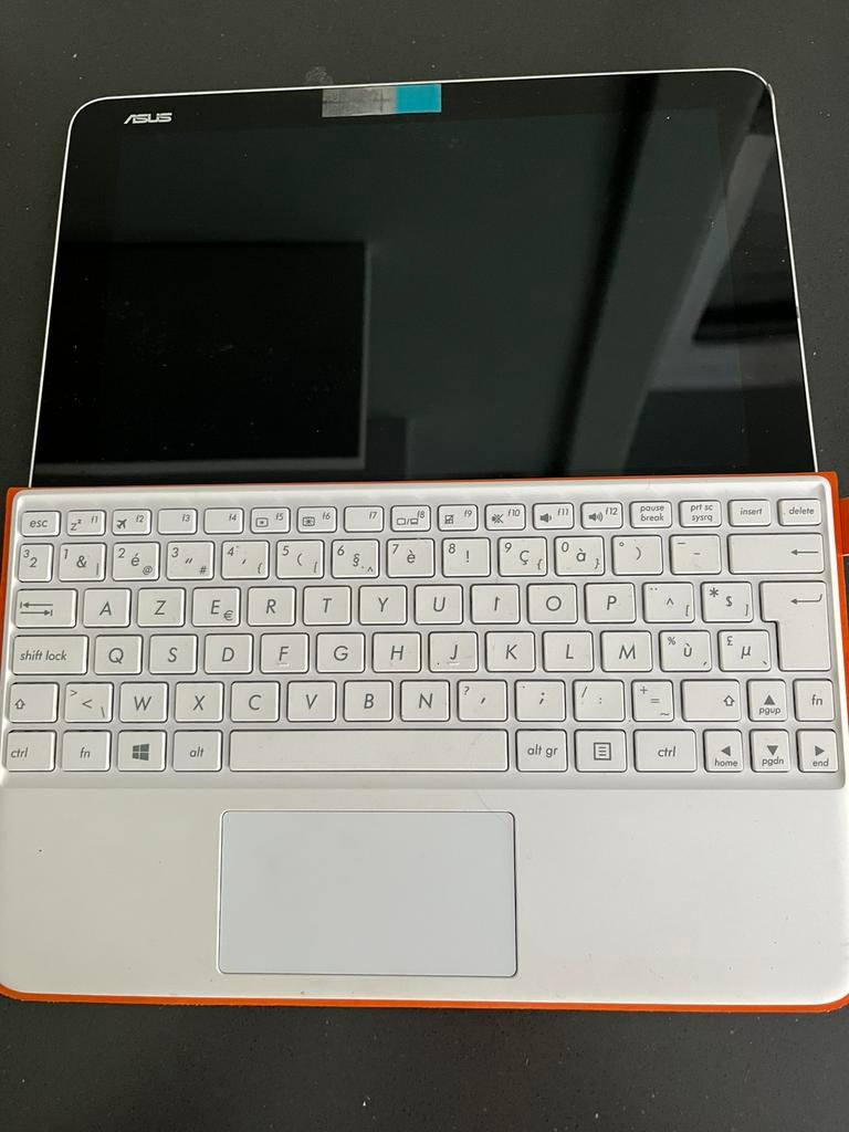 Asus tablet met hoesje, Computers en Software, Ophalen, Gebruikt, Azerty, 12 inch
