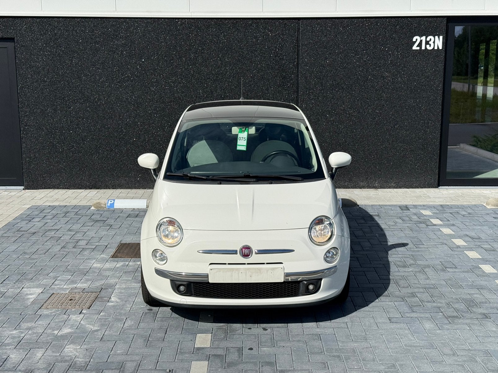 Fiat 500 - 1.2 Benzine - Pano/Sport, Bluetooth, Euro 5, Zwart, Wit
