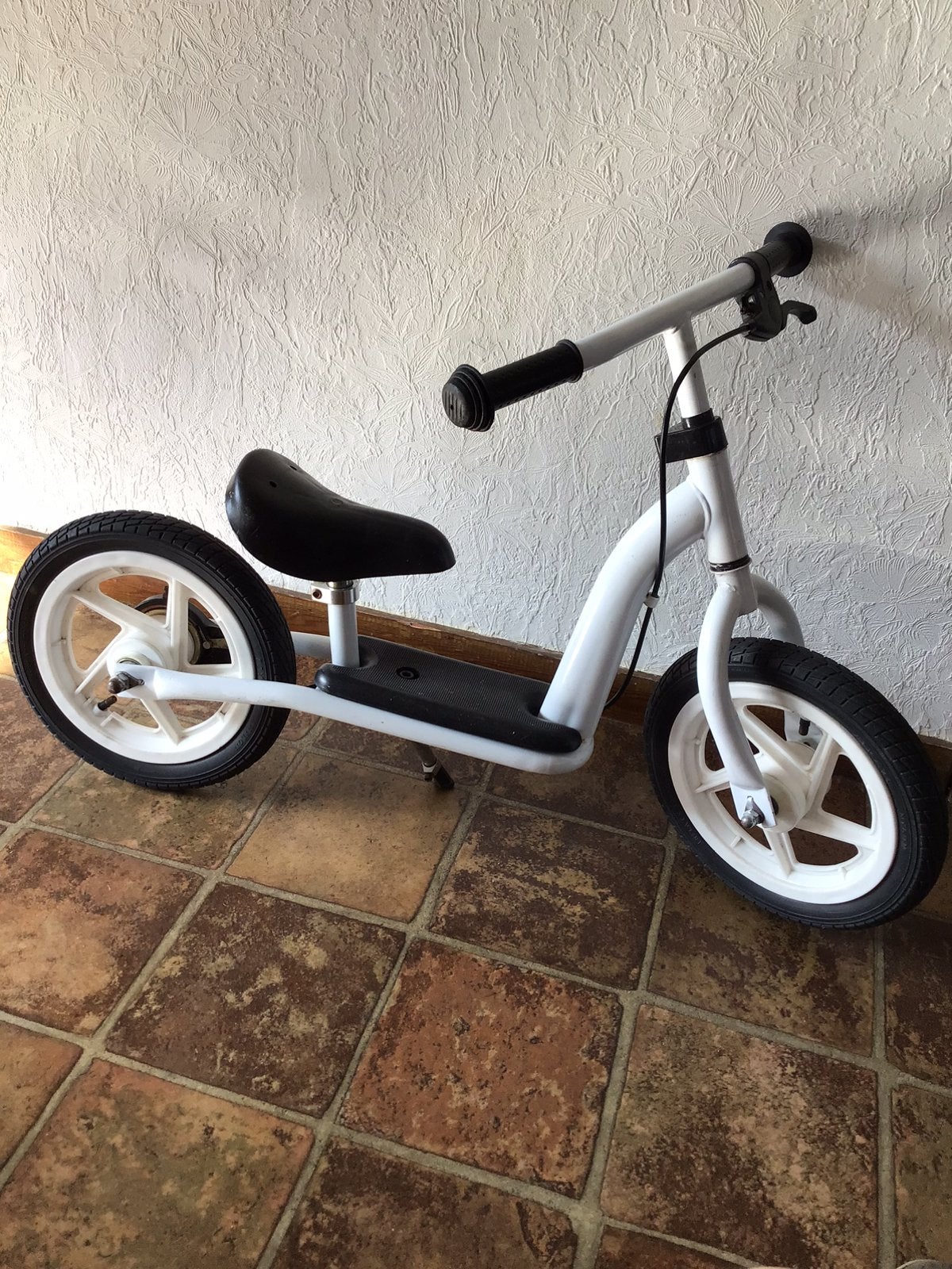 Loopfiets, Ophalen, Loopfiets