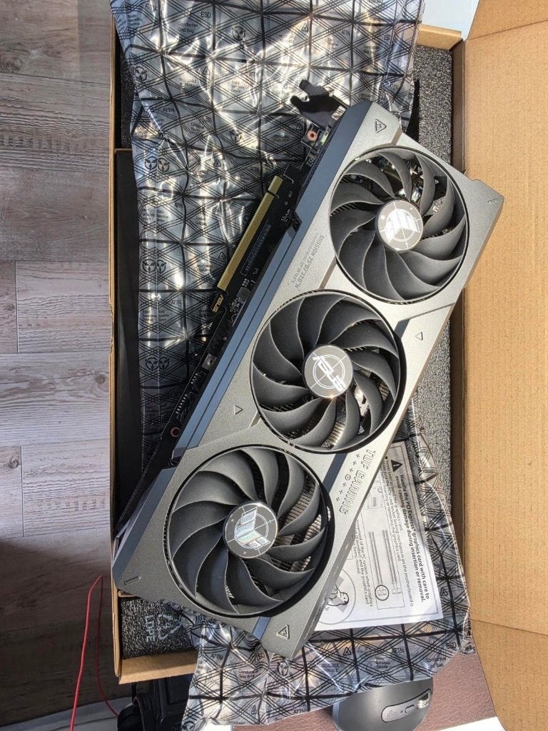 ASUS TUF Gaming GeForce RTX 4070 Ti OC 12 GB grafische kaart, Ophalen of Verzenden, Zo goed als nieuw