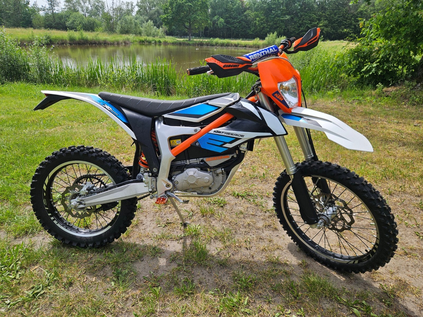 Ktm freeride sx-e, Ophalen