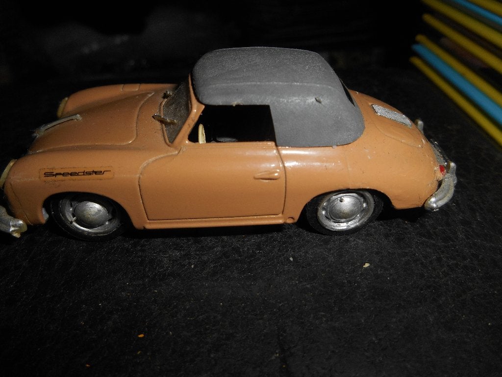 BRUMM Porshe 356 cabriolet, Hobby en Vrije tijd, Modelauto's | 1:43, Ophalen of Verzenden