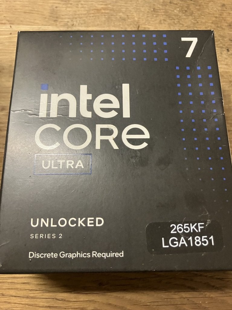 Intel Core Ultra 7 265KF Boxed, Ophalen of Verzenden, Zo goed als nieuw, Intel Core Ultra 7, 4 Ghz of meer