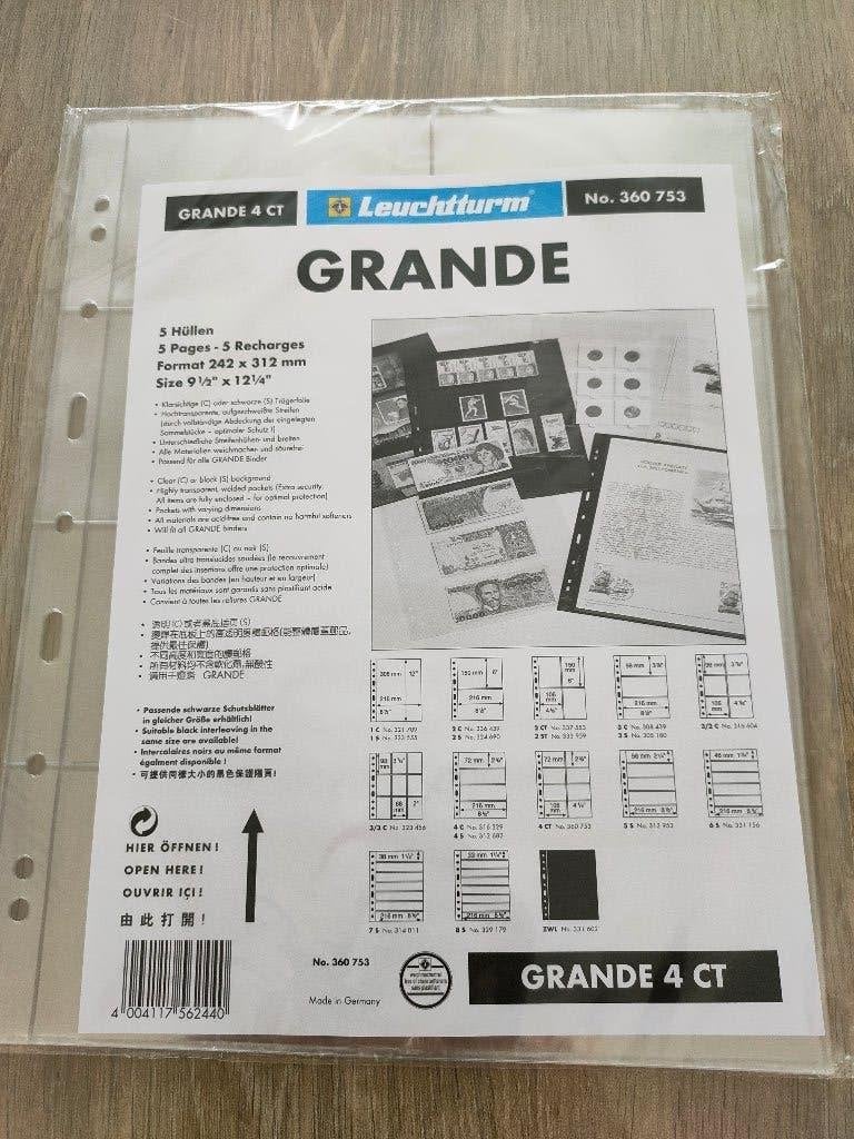 Leuchtturm grande coincard mapjes, Postzegels en Munten, Ophalen, Verzamelmap