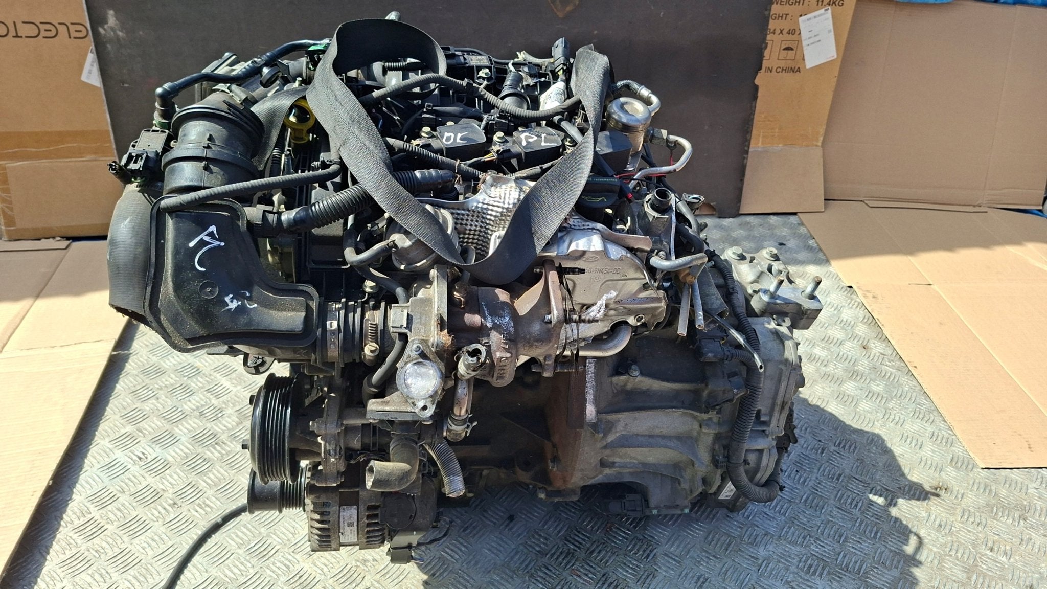 Moteur SFJD Nu B-MAX FORD FIESTA, Envoi, Utilisé, Daihatsu