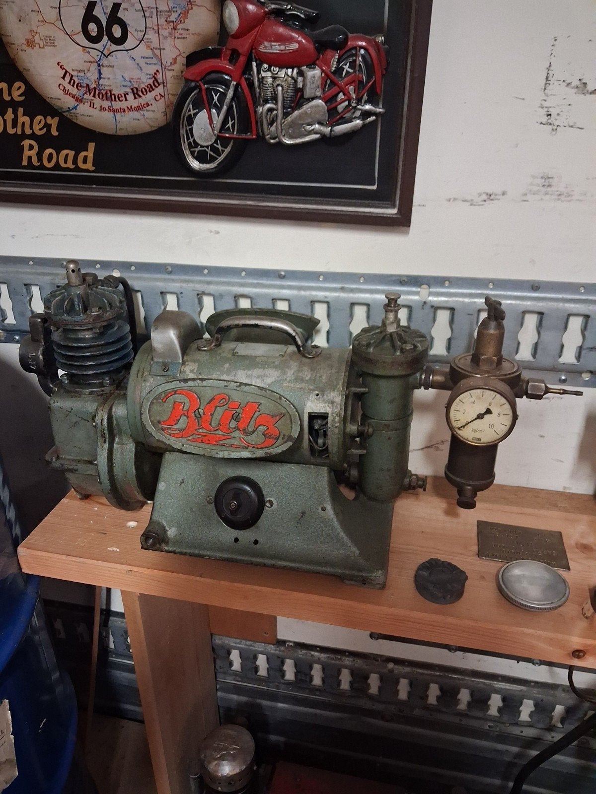 ancien compresseur, Enlèvement