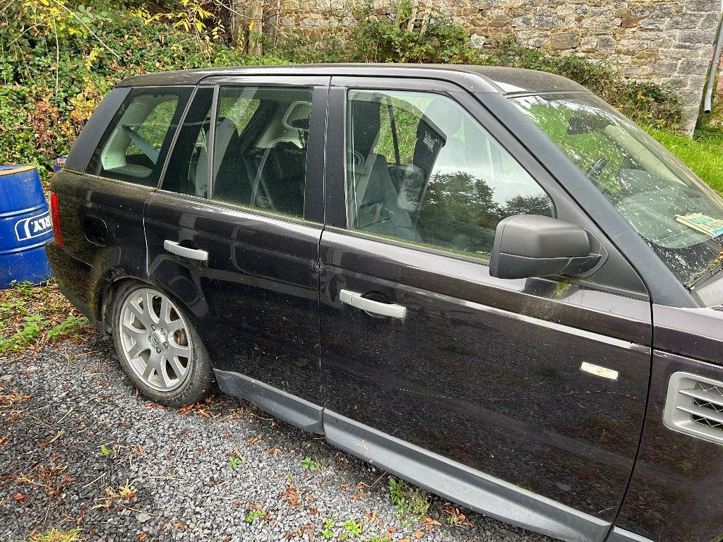 Range Rover sport noire, Cuir, Achat, 4x4, Noir
