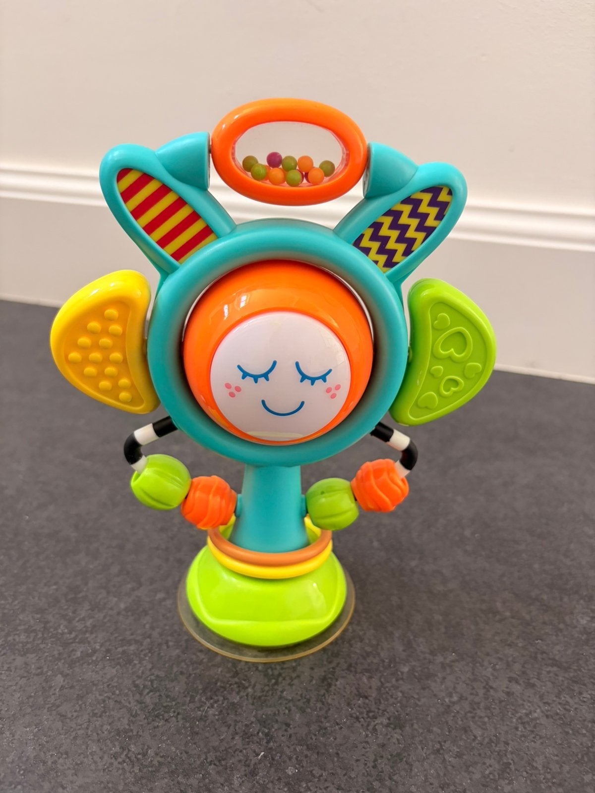 Rammelaar met zuignap, Kinderen en Baby's, Ophalen of Verzenden, Zo goed als nieuw