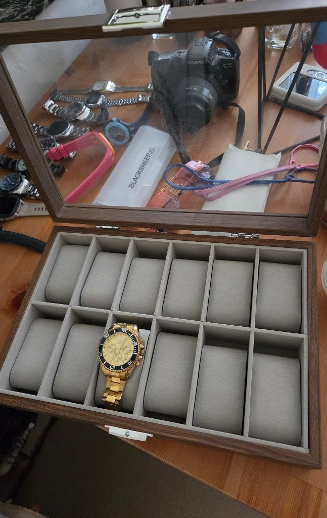 boîte de protection pour montre, Ophalen