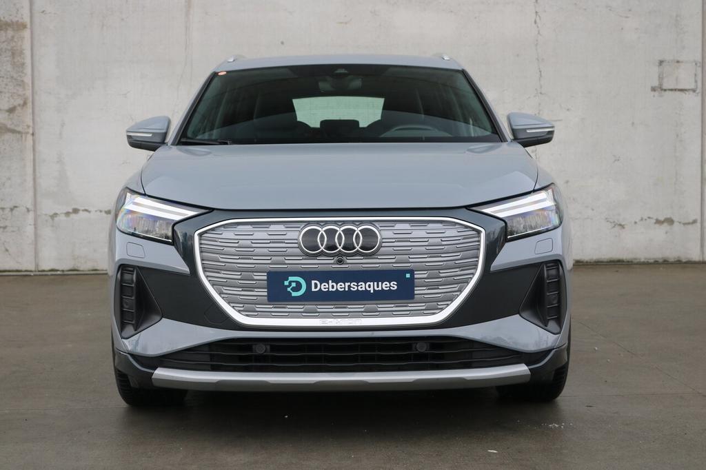 Audi Q4 e-tron 40 APP PSENS+ CAM LEDER, Auto's, Audi, Zwart, 0 kg, Parkeersensor, Q4 e-tron