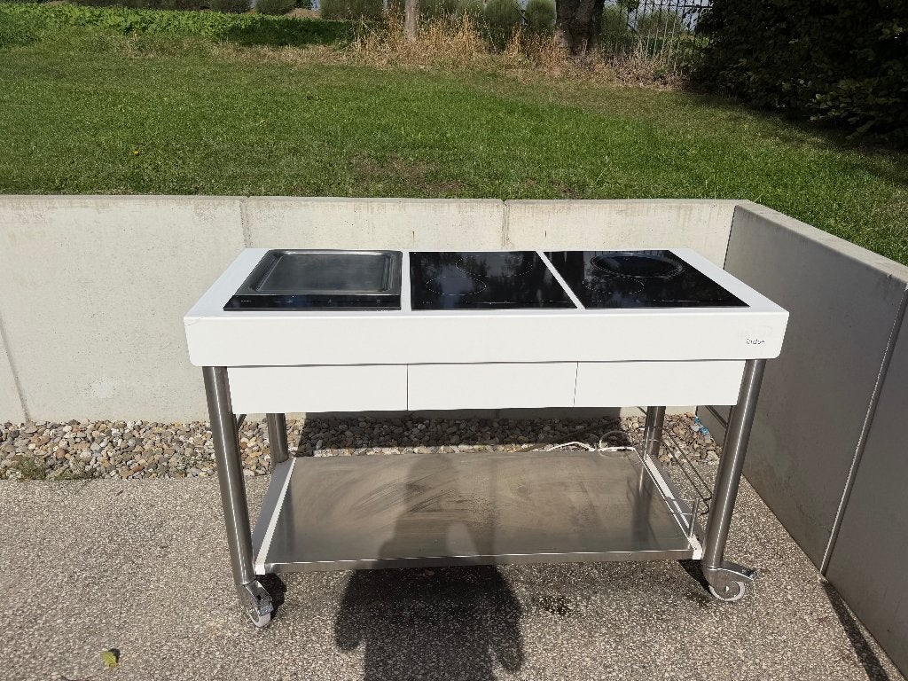 cuisine extérieure indu+, Enlèvement, Utilisé, Électrique, Autoportant