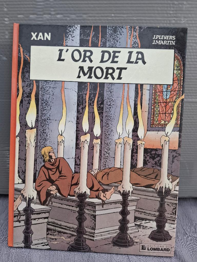 Xan T1 L'or de la mort  Martin/Jean Pleyers Lombard EO 1984, Enlèvement