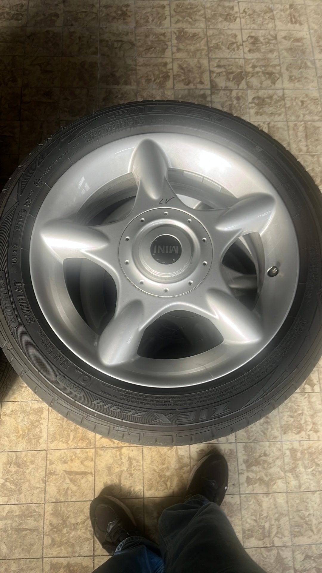 mini banden met velg set 4 st, Enlèvement, Comme neuf