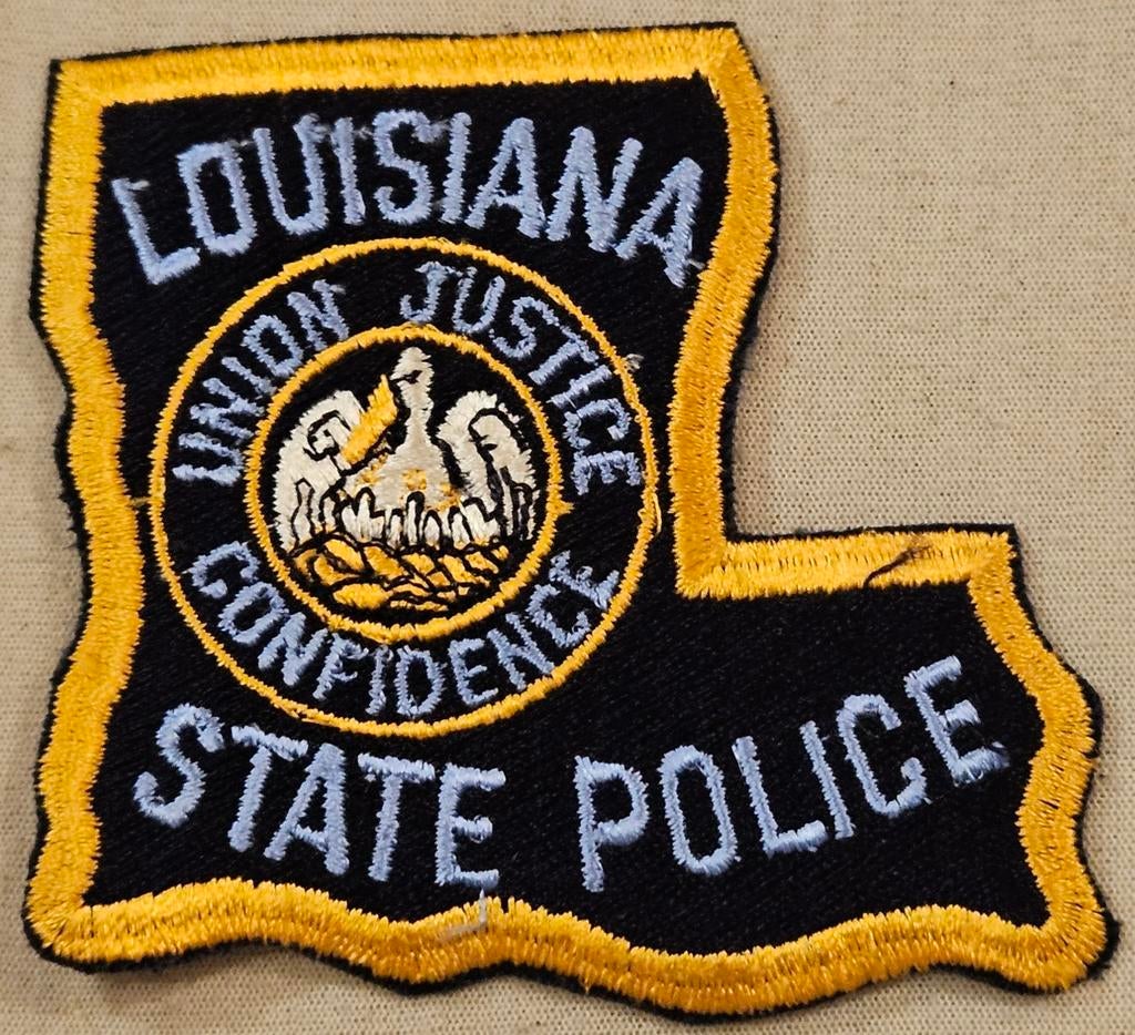 Écusson d'épaule de la police de l'État de Louisiane (LSP), Collections, Enlèvement ou Envoi