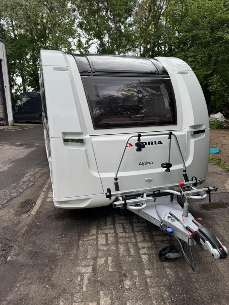 Adria alpina 573 up 2017 Alde !!! Leder !!! Winter caravan, Particulier, Koelkast, Adria