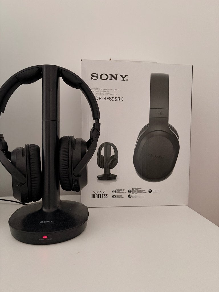 Casque sans fil TV Sony, Enlèvement ou Envoi, Sans fil, Noir, Utilisé
