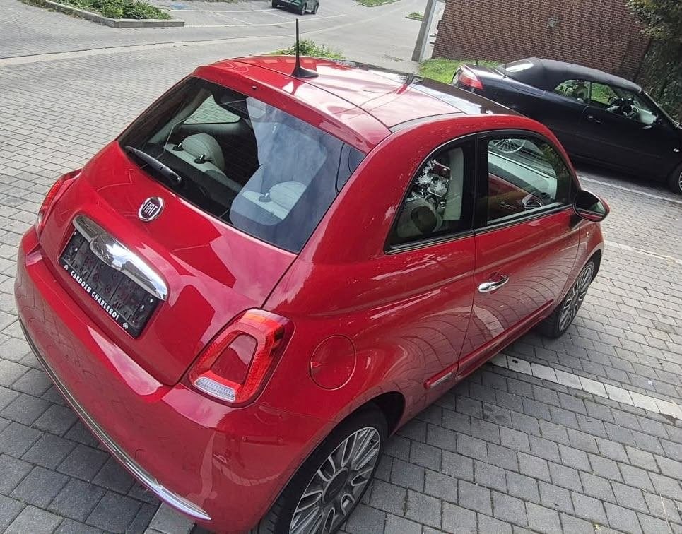 Fiat 500 | Clim | CarPass | Impeccable | 2019, Rouge, Achat, Boîte manuelle, Entretenue par le concessionnaire