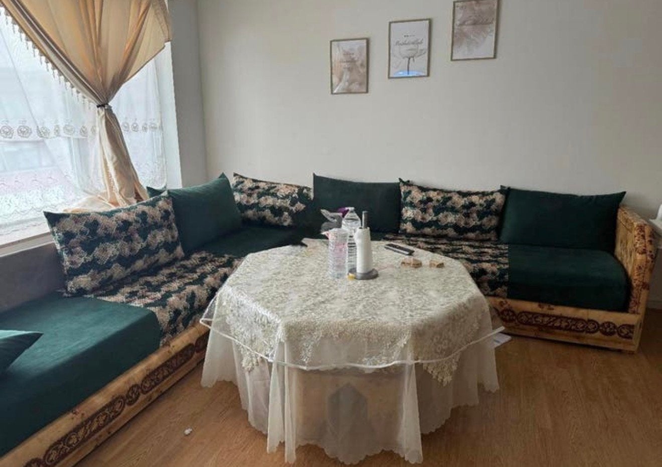 Siège marocain, Enlèvement, Utilisé, Tissus, Marokko