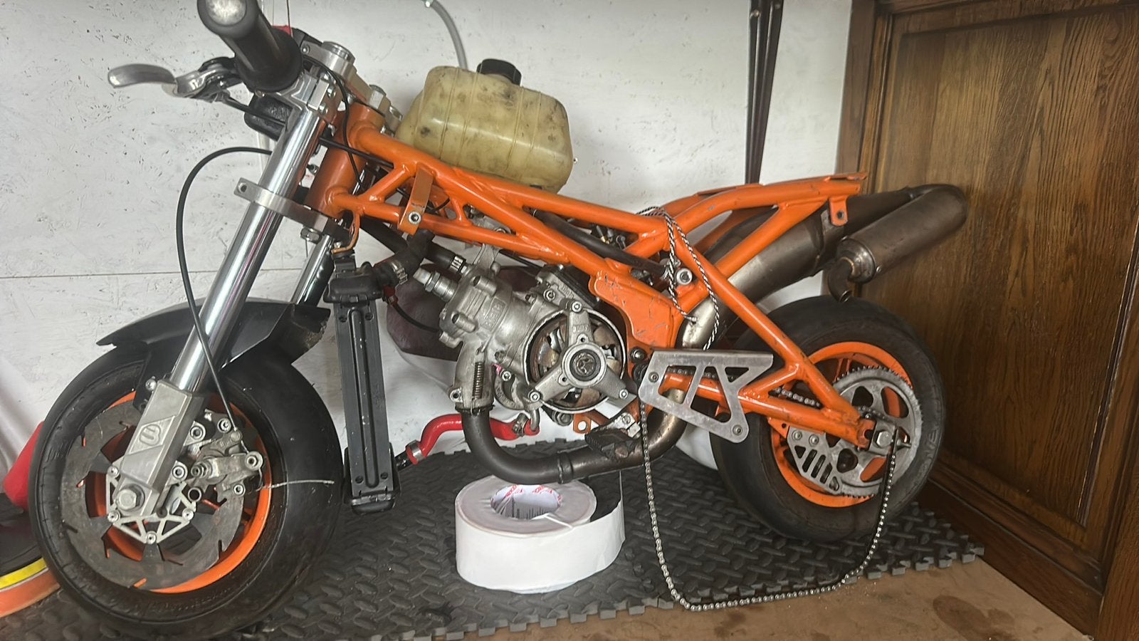 Pocketbike, Ophalen, Zo goed als nieuw