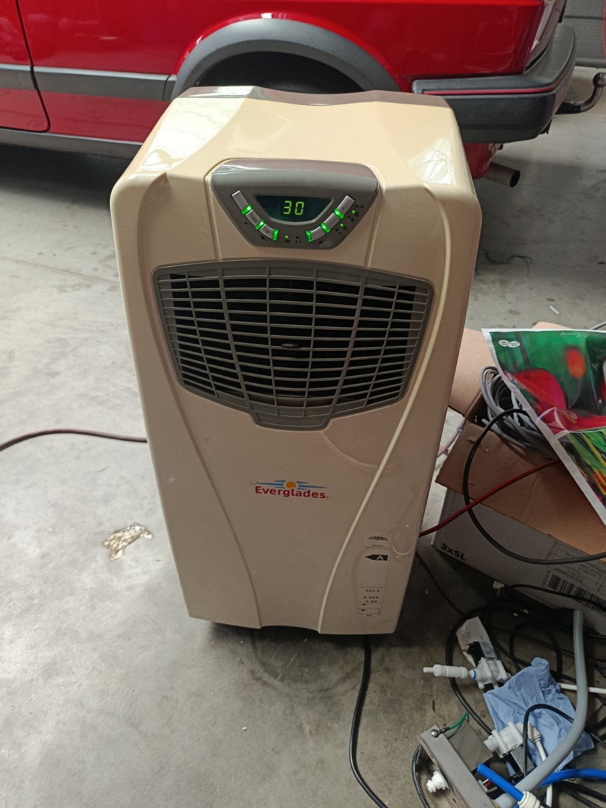 Ventilator, Ophalen