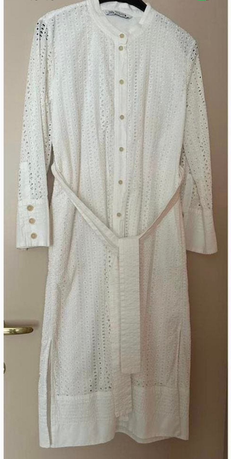 Zara, Kleding | Dames, Jurken, Verzenden, Nieuw, Maat 38/40 (M), Wit